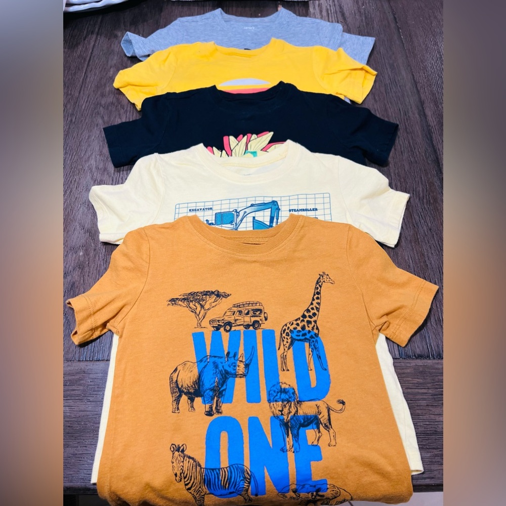 Carter’s toddler boy shirts bundle